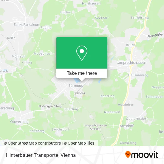 Hinterbauer Transporte map