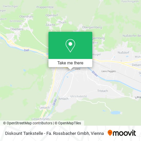 Diskount Tankstelle - Fa. Rossbacher Gmbh map