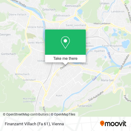 Finanzamt Villach (Fa 61) map