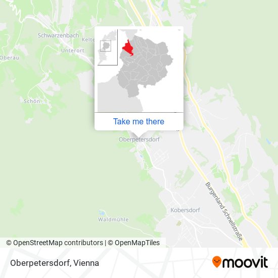 Oberpetersdorf map