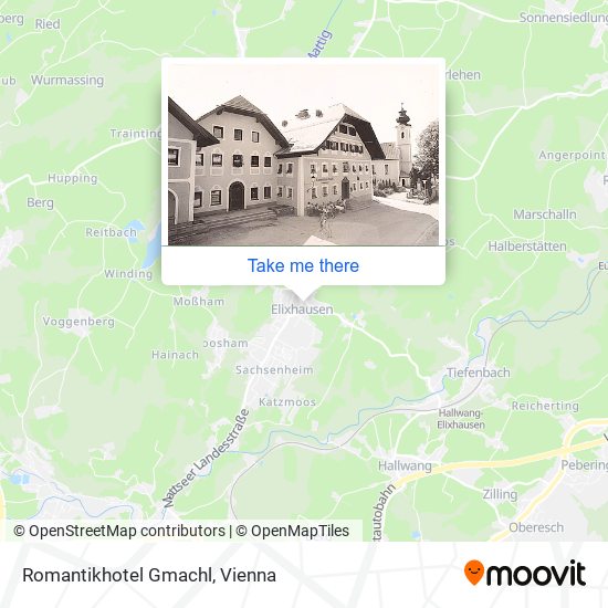 Romantikhotel Gmachl map