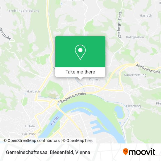 Gemeinschaftssaal Biesenfeld map