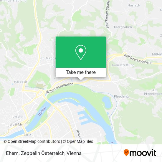 Ehem. Zeppelin Österreich map