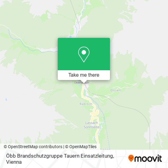 Öbb Brandschutzgruppe Tauern Einsatzleitung map