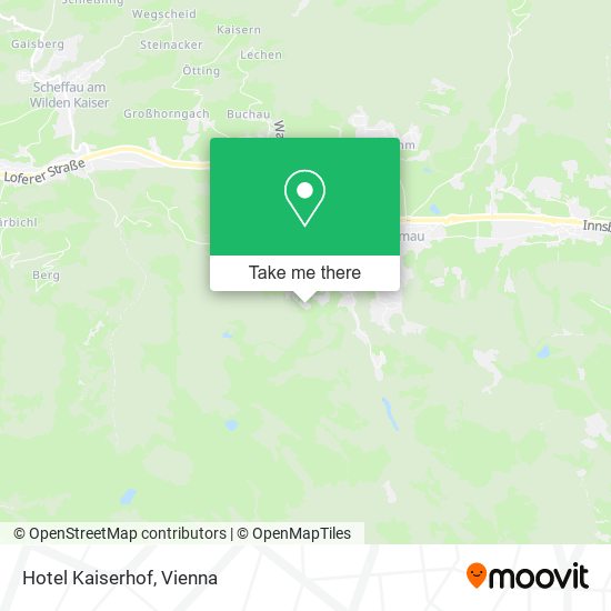 Hotel Kaiserhof map