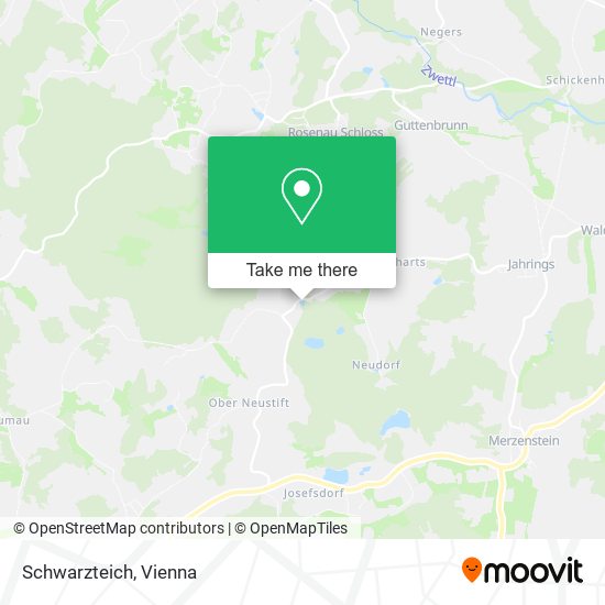 Schwarzteich map