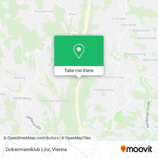 Dobermannklub Linz map