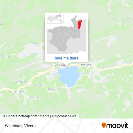 Walchsee map