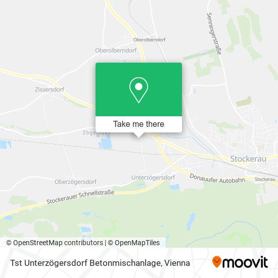 Tst Unterzögersdorf Betonmischanlage map