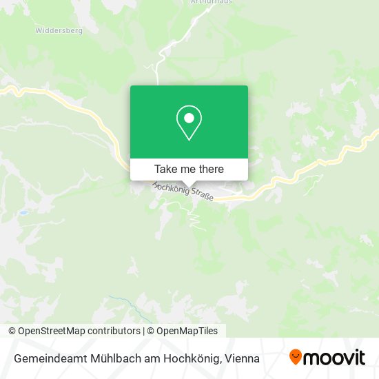 Gemeindeamt Mühlbach am Hochkönig map