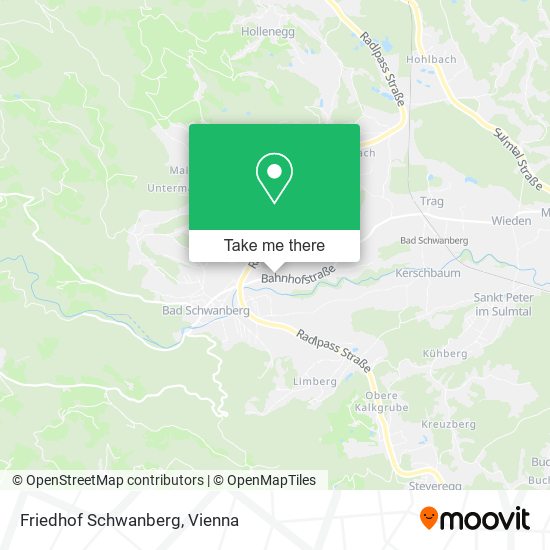 Friedhof Schwanberg map