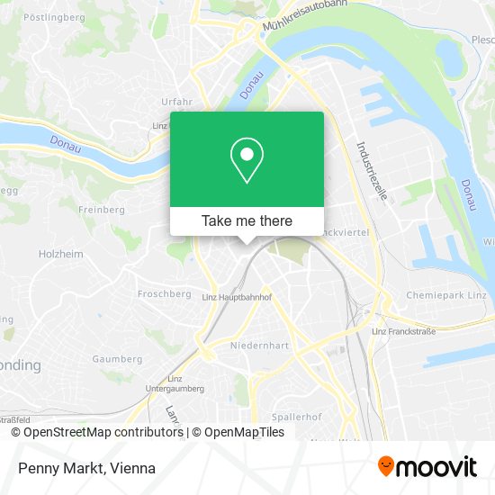 Penny Markt map