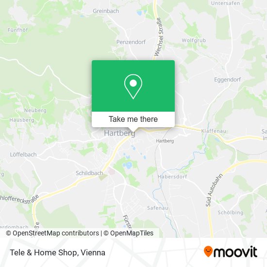 Tele & Home Shop map