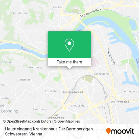 Haupteingang Krankenhaus Der Barmherzigen Schwestern map