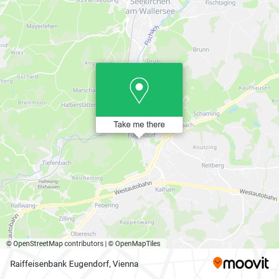 Raiffeisenbank Eugendorf map