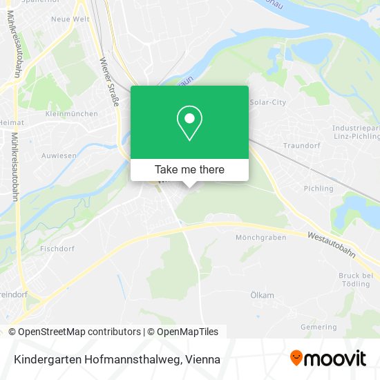 Kindergarten Hofmannsthalweg map