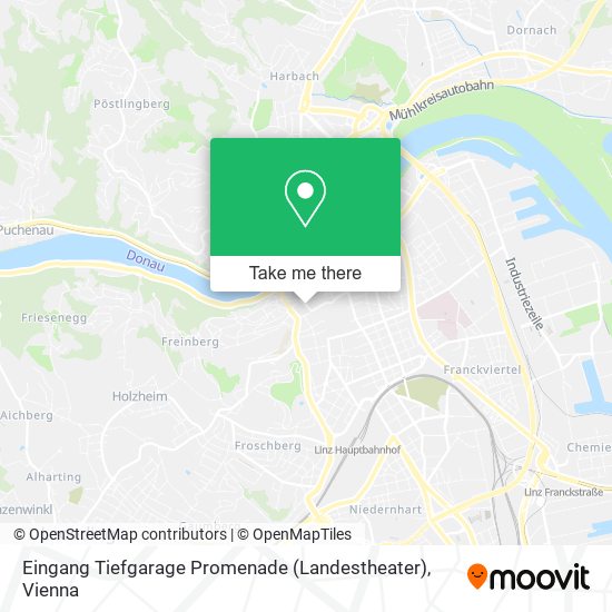 Eingang Tiefgarage Promenade (Landestheater) map