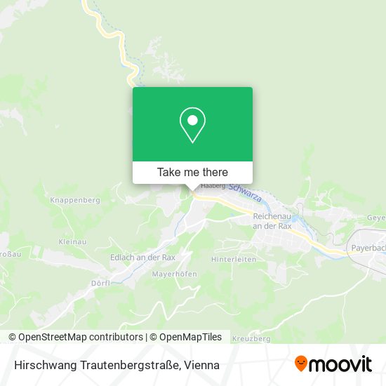 Hirschwang Trautenbergstraße map