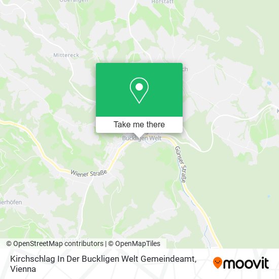 Kirchschlag In Der Buckligen Welt Gemeindeamt map