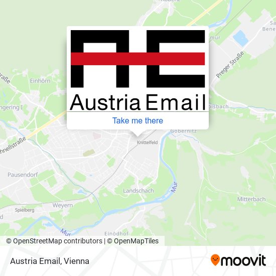 Austria Email map