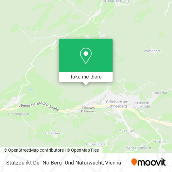 Stützpunkt Der Nö Berg- Und Naturwacht map