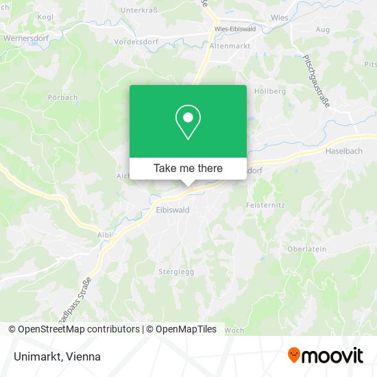 Unimarkt map