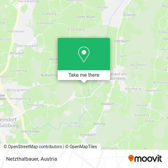 Netzthalbauer map
