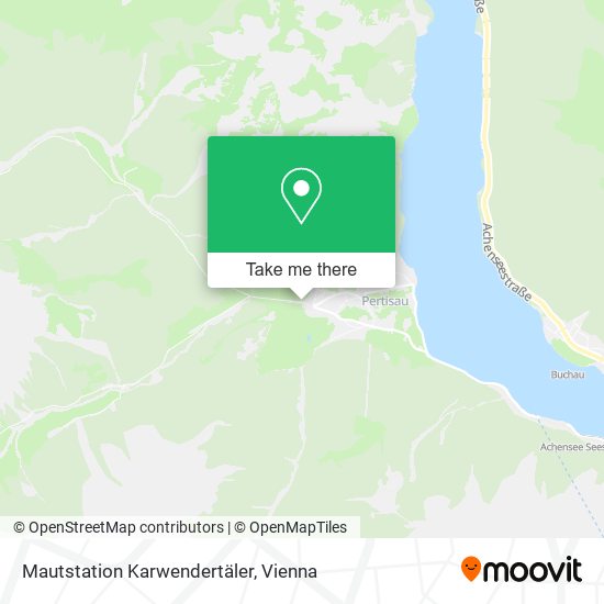 Mautstation Karwendertäler map