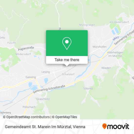 Gemeindeamt St. Marein Im Mürztal map