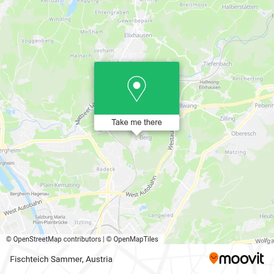 Fischteich Sammer map