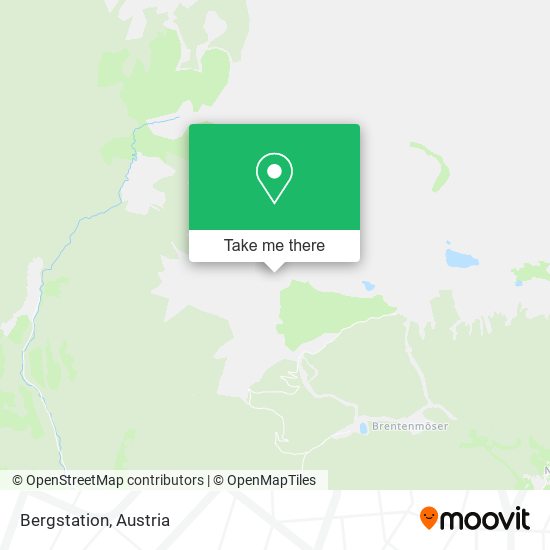 Bergstation map
