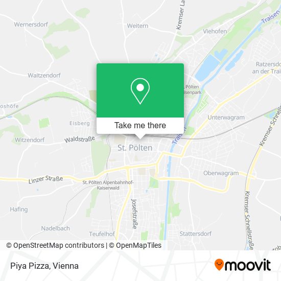 Piya Pizza map