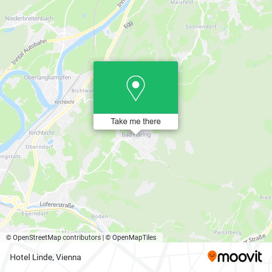 Hotel Linde map