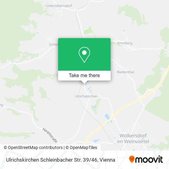 Ulrichskirchen Schleinbacher Str. 39 / 46 map