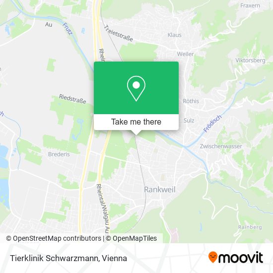 Tierklinik Schwarzmann map