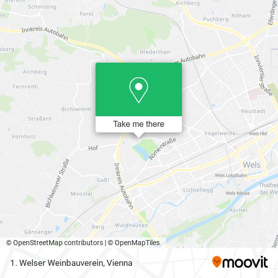 1. Welser Weinbauverein map
