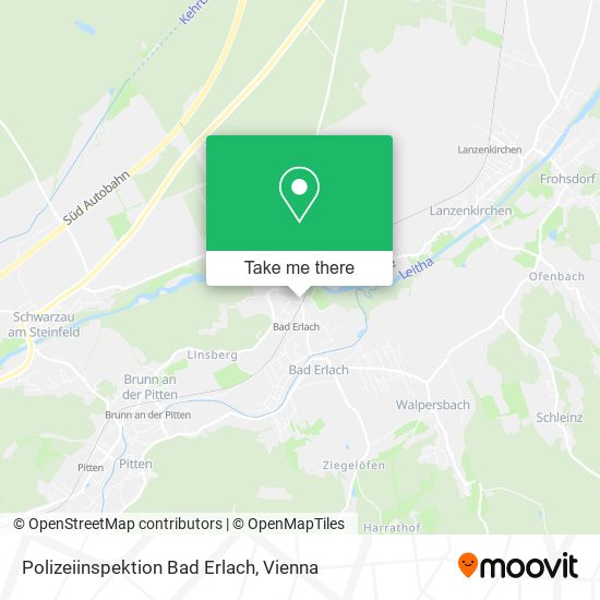 Polizeiinspektion Bad Erlach map