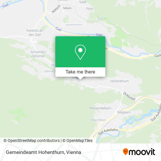 Gemeindeamt Hohenthurn map