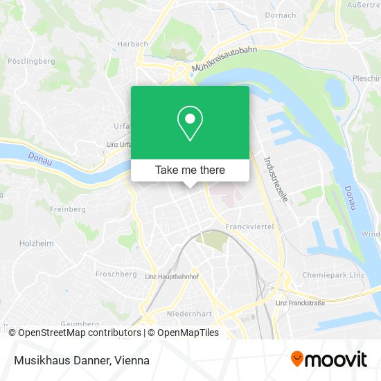 Musikhaus Danner map