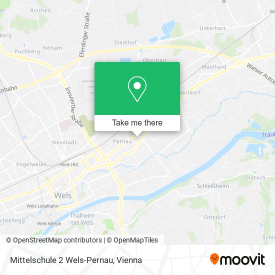 Mittelschule 2 Wels-Pernau map