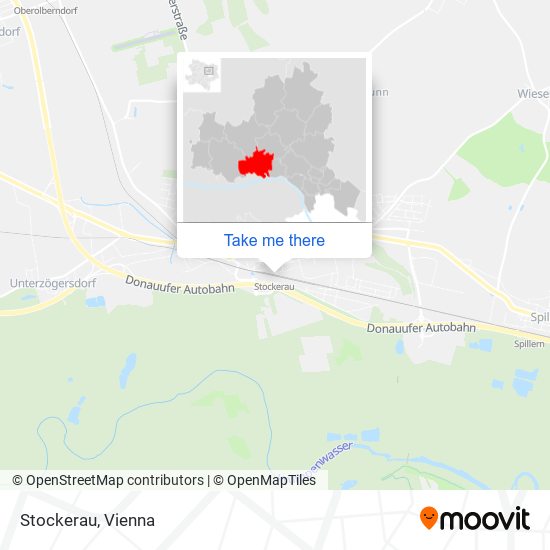 Stockerau map