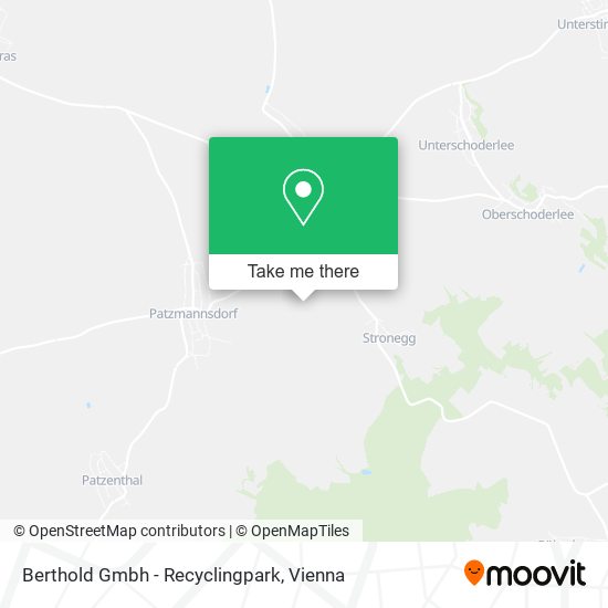 Berthold Gmbh - Recyclingpark map