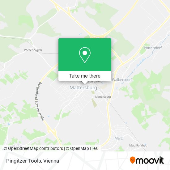 Pingitzer Tools map