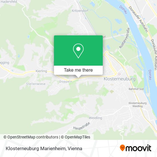 Klosterneuburg Marienheim map