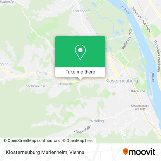 Klosterneuburg Marienheim map