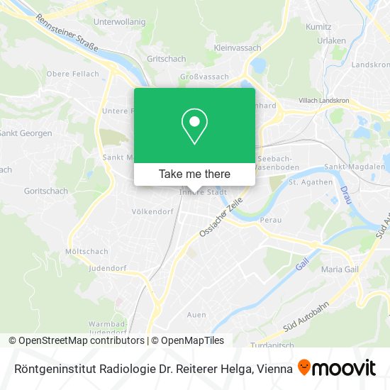 Röntgeninstitut Radiologie Dr. Reiterer Helga map