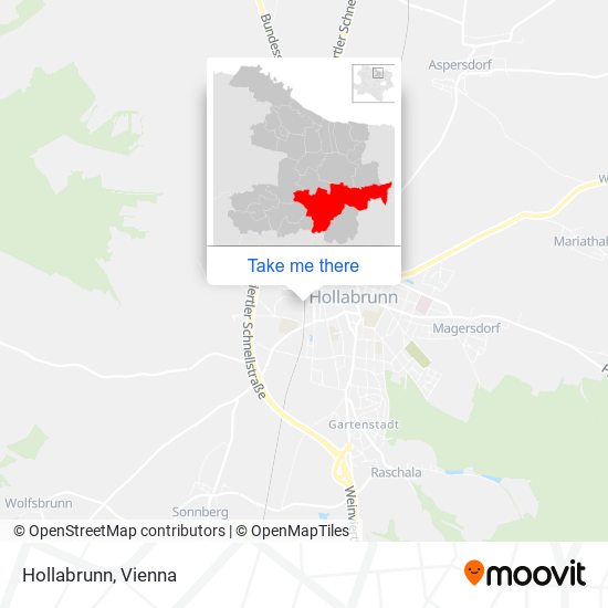 Hollabrunn map