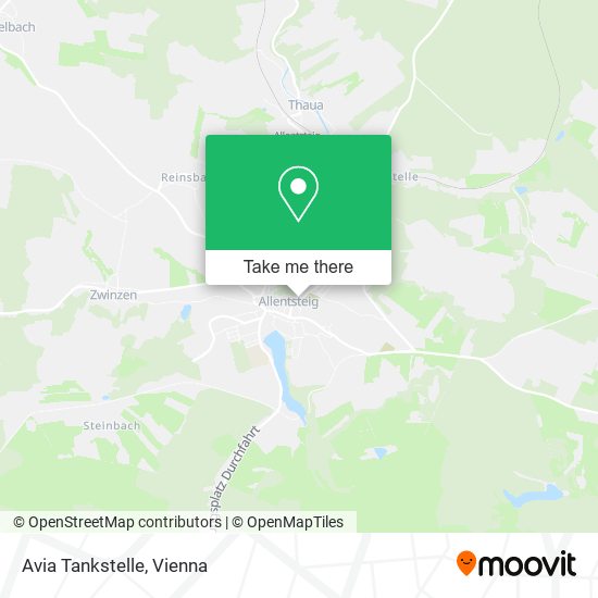 Avia Tankstelle map