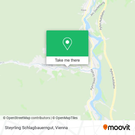 Steyrling Schlagbauerngut map