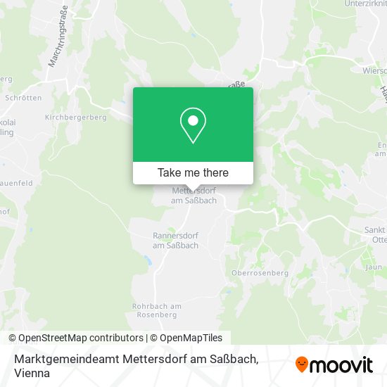 Marktgemeindeamt Mettersdorf am Saßbach map